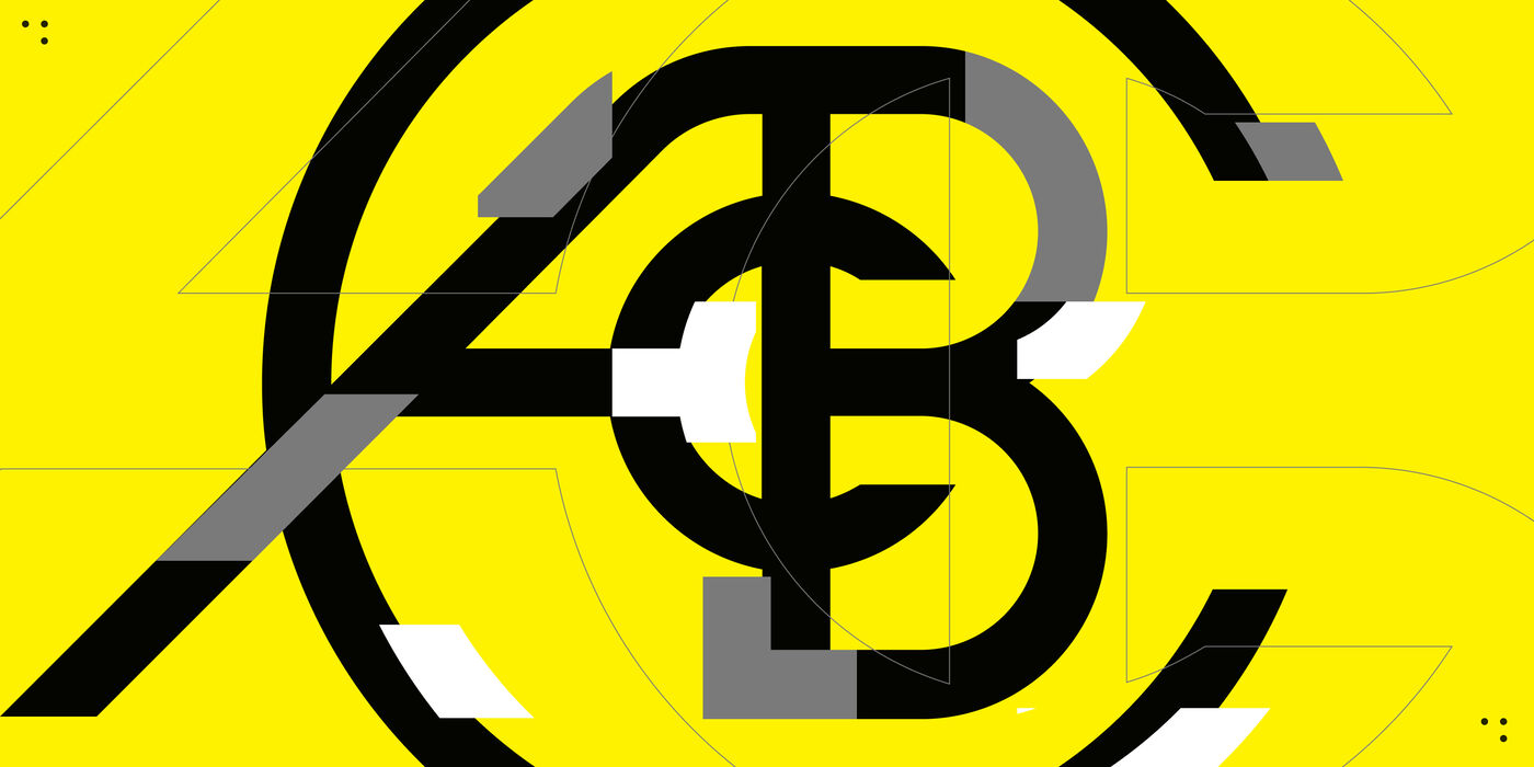 Monograma ACBC de Colin Chapman em amarelo Lotus