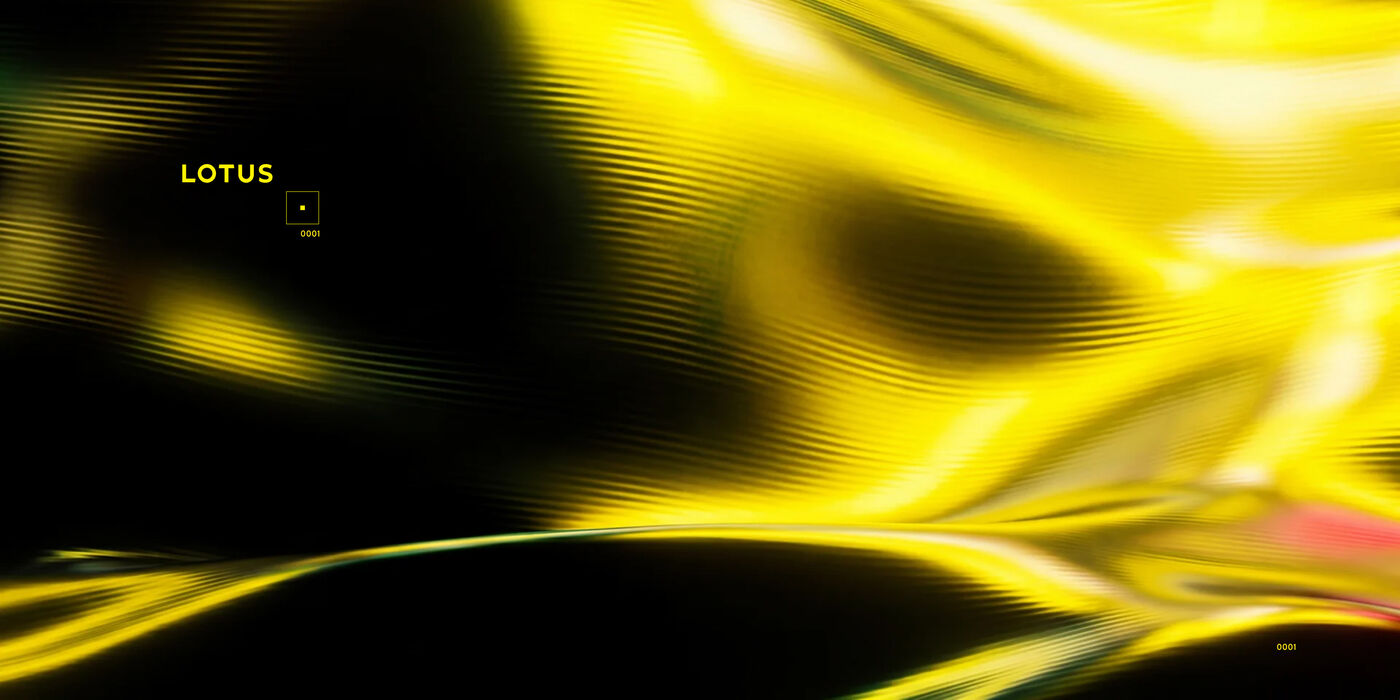 Textura de ouro líquido com o logotipo Lotus, arte para as telas