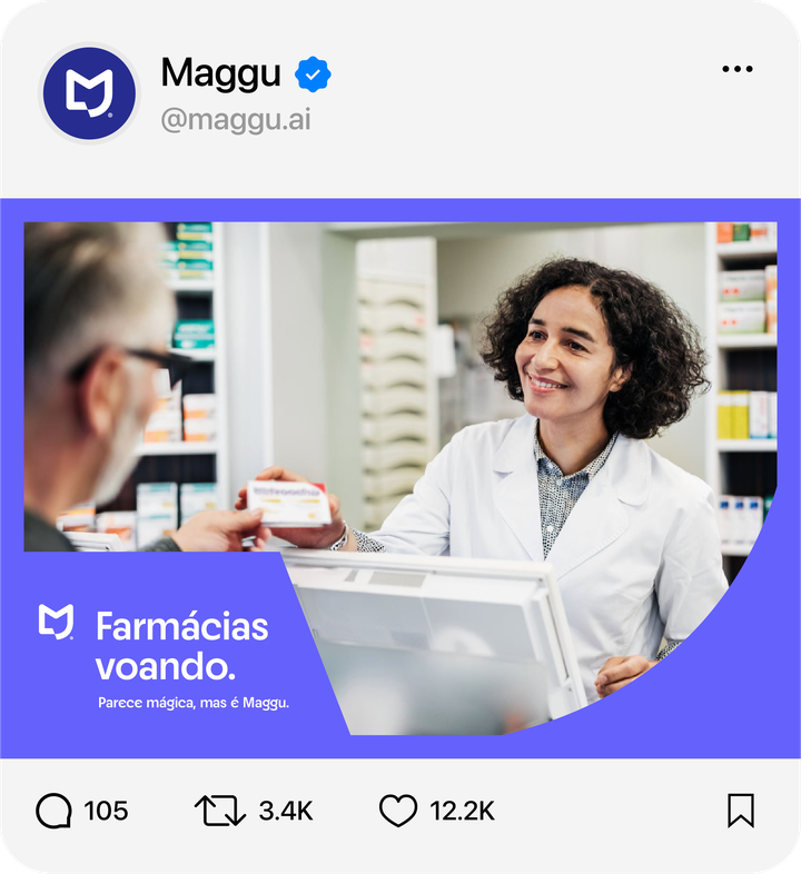 Post Maggu no X: farmacias voando